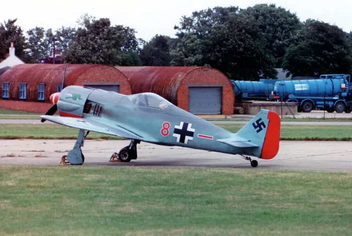 Framed Print : W. A. R. Fw. 190 Replica G-WULF Framed Print : W. A. R. Fw. 190 Replica G-WULF