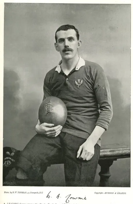 Framed Print : W B Cownie, Scotland International Rugby player Framed Print : W B Cownie, Scotland International Rugby player