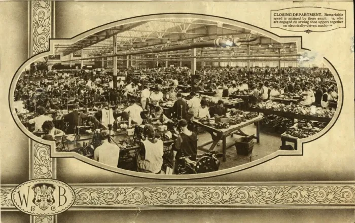 Framed Print : W Barratt & Co Ltd factory, Northampton, UK Framed Print : W Barratt & Co Ltd factory, Northampton, UK