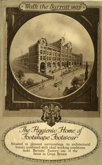 Framed Print : W Barratt & Co Ltd factory, Northampton, UK Framed Print : W Barratt & Co Ltd factory, Northampton, UK