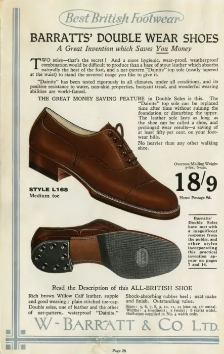 Framed Print : W Barratt & Co Ltd shoe catalogue, shoes Framed Print : W Barratt & Co Ltd shoe catalogue, shoes