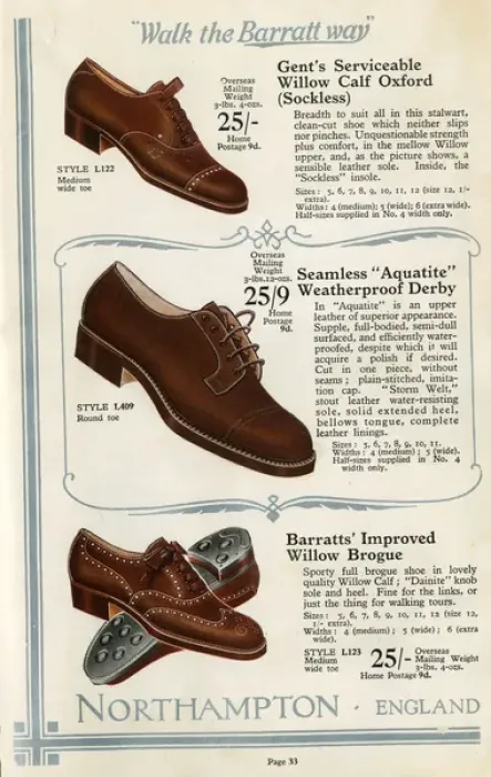 Framed Print : W Barratt & Co Ltd shoe catalogue, shoes Framed Print : W Barratt & Co Ltd shoe catalogue, shoes