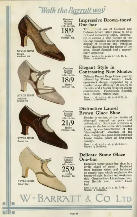 Framed Print : W Barratt & Co Ltd shoe catalogue, shoes Framed Print : W Barratt & Co Ltd shoe catalogue, shoes