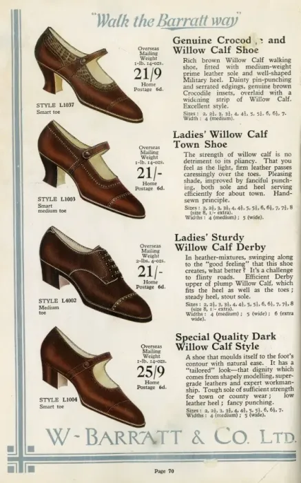 Framed Print : W Barratt & Co Ltd shoe catalogue, shoes Framed Print : W Barratt & Co Ltd shoe catalogue, shoes