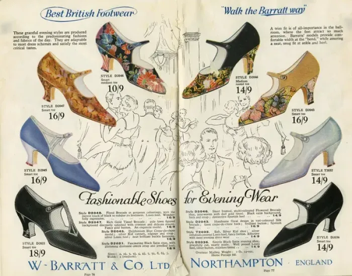 Framed Print : W Barratt & Co Ltd shoe catalogue, shoes Framed Print : W Barratt & Co Ltd shoe catalogue, shoes