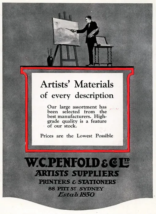 Framed Print : W. C. Penfold & Co Advertisement Framed Print : W. C. Penfold & Co Advertisement