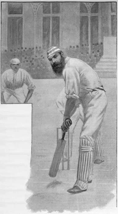 Framed Print : W G Grace at the wicket Framed Print : W G Grace at the wicket