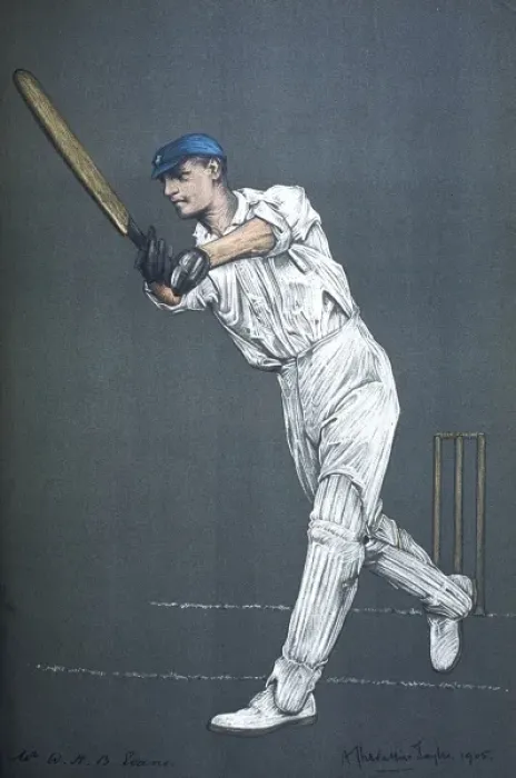 Framed Print : W H B Evans - Cricketer Framed Print : W H B Evans - Cricketer