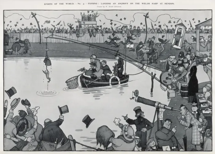 Framed Print : W. Heath Robinson Framed Print : W. Heath Robinson