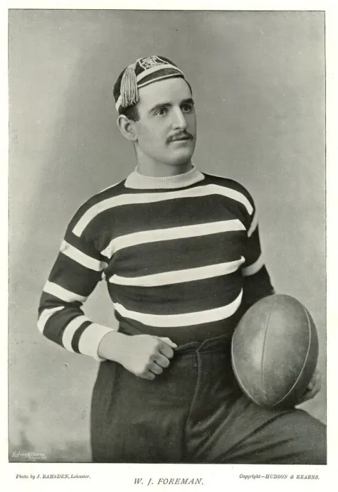 Framed Print : W J Foreman, Rugby player Framed Print : W J Foreman, Rugby player