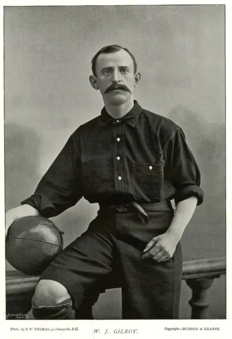 Framed Print : W J Gilroy, amateur footballer Framed Print : W J Gilroy, amateur footballer