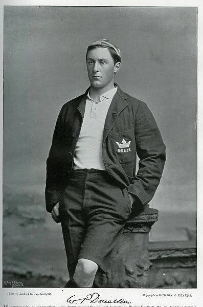 W P Donaldson, Scottish International Rugby player
