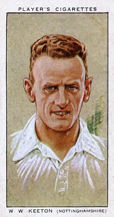 Framed Print : W W Keeton, Nottinghamshire County cricketer Framed Print : W W Keeton, Nottinghamshire County cricketer