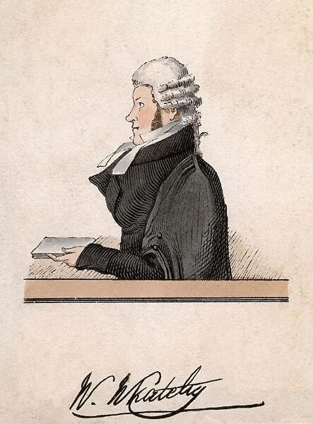 W WHATELY. W WHATELEY lawyer with his signature Date: early 19th century