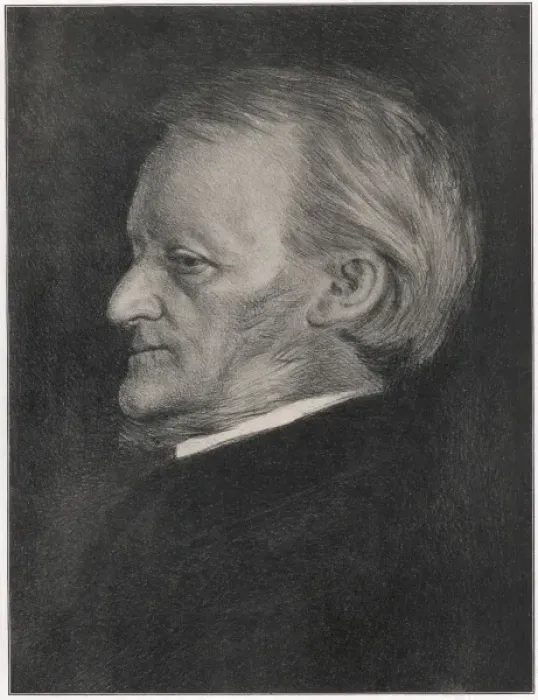 Framed Print : WAGNER (1813-1883) LIZ Framed Print : WAGNER (1813-1883) LIZ