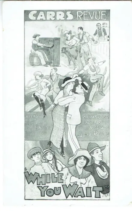 Framed Print : While You Wait revue by R Carr Framed Print : While You Wait revue by R Carr