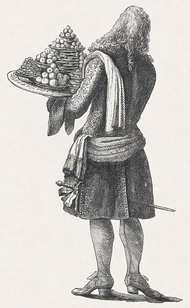 Waiter with Pastries