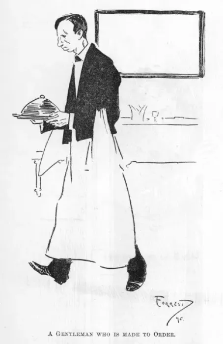 Framed Print : Waiter W / Covered Dish Framed Print : Waiter W / Covered Dish