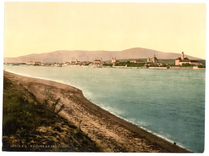 Framed Print : Waitzen, on the Donau (i. e. Danube )River, Tyrol, Austro-Hu Framed Print : Waitzen, on the Donau (i. e. Danube )River, Tyrol, Austro-Hu