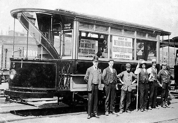 Wakefield - first tram