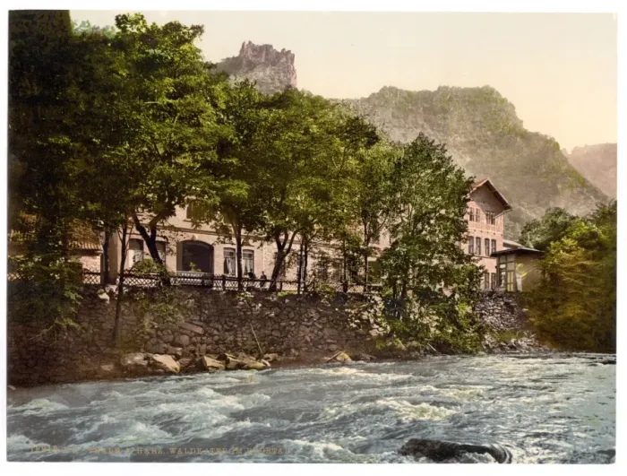Framed Print : Waldkater, Thale, Bodethal, Germany Framed Print : Waldkater, Thale, Bodethal, Germany