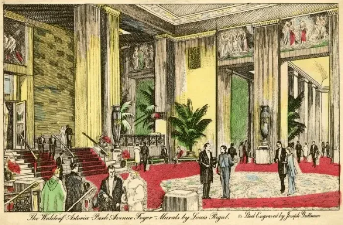 Framed Print : Waldorf Astoria Hotel, New York Framed Print : Waldorf Astoria Hotel, New York