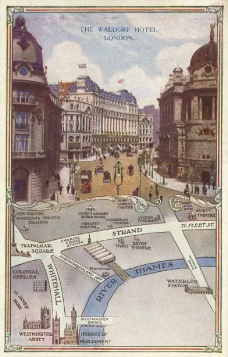 Framed Print : The Waldorf Hotel, Aldwych, London Framed Print : The Waldorf Hotel, Aldwych, London