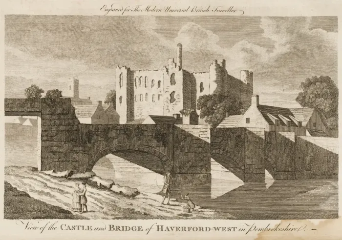 Framed Print : Wales / Haverford-West Framed Print : Wales / Haverford-West