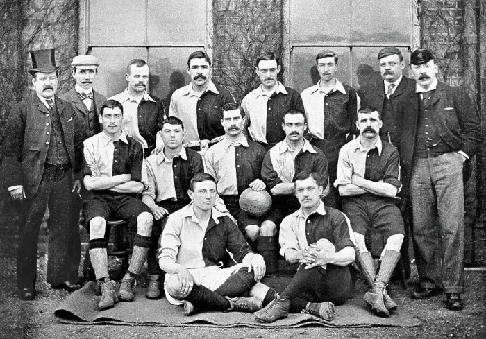 Framed Print : Wales Rugby Union Team in 1895 Framed Print : Wales Rugby Union Team in 1895