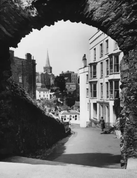 Framed Print : Wales / Tenby 1940S Framed Print : Wales / Tenby 1940S