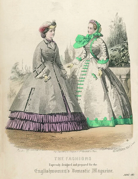 Walking Dress 1861
