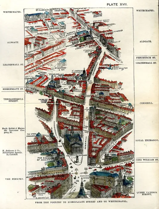 Framed Print : Walks of London - Poultry To Bishopsgate Street ? Framed Print : Walks of London - Poultry To Bishopsgate Street ?