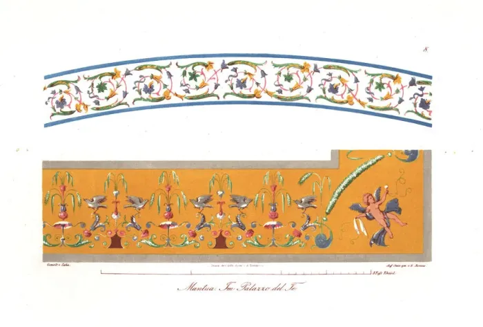 Framed Print : Wall paintings from the Palazzo del Te, Mantua Framed Print : Wall paintings from the Palazzo del Te, Mantua