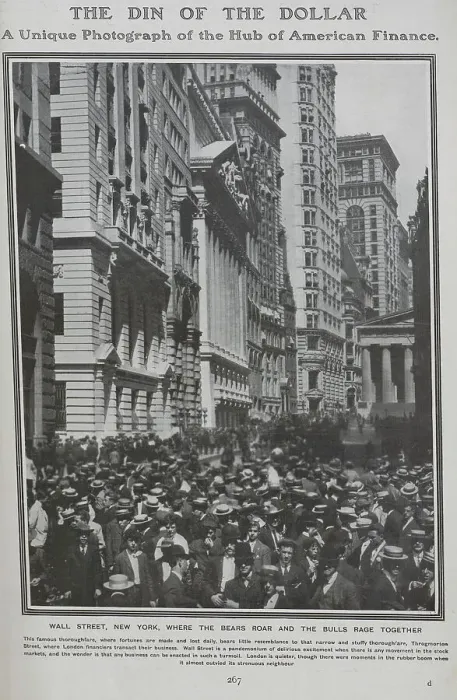 Framed Print : Wall Street, New York Framed Print : Wall Street, New York