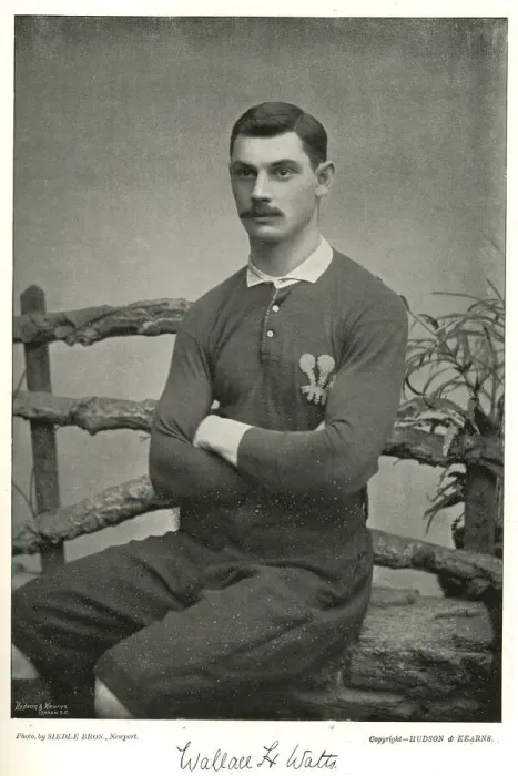 Framed Print : Wallace H Watts, Wales International Rugby player Framed Print : Wallace H Watts, Wales International Rugby player