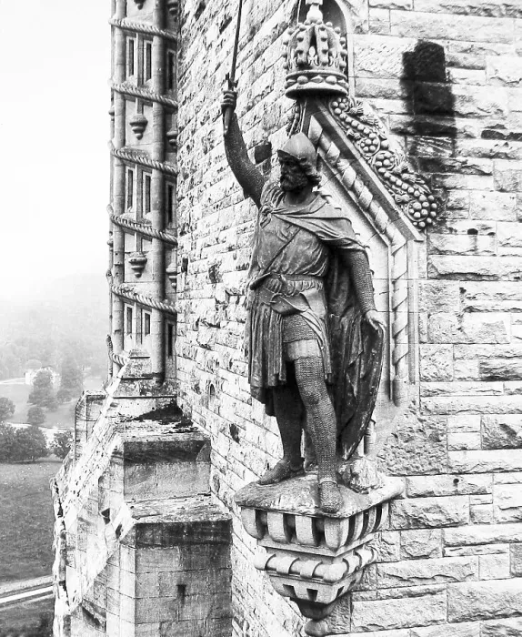 Framed Print : Wallace Monument Stirling Victorian period Framed Print : Wallace Monument Stirling Victorian period