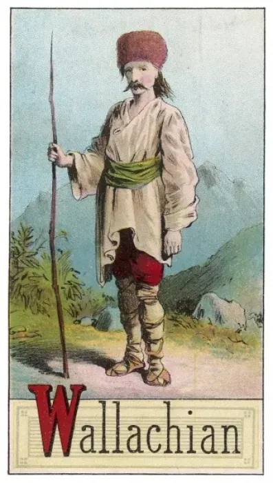 Framed Print : Wallachian man of Romania Framed Print : Wallachian man of Romania