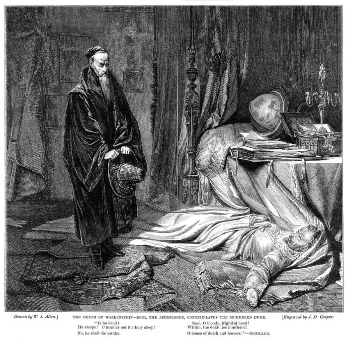 Framed Print : WALLENSTEIN DEAD Framed Print : WALLENSTEIN DEAD