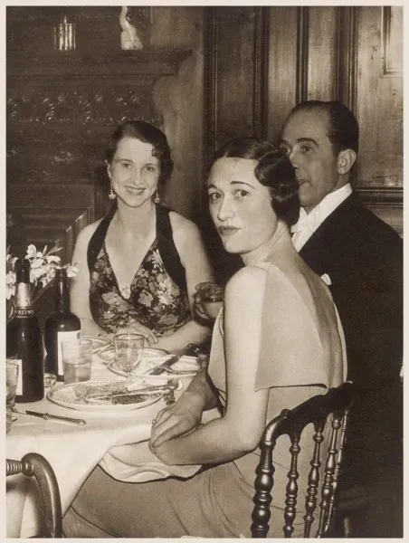 Wallis Simpson at a London Dinner Party Art Prints, Posters