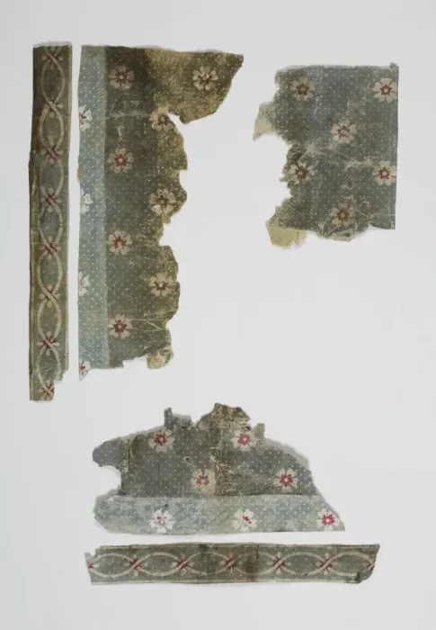Framed Print : Wallpaper border fragments Framed Print : Wallpaper border fragments