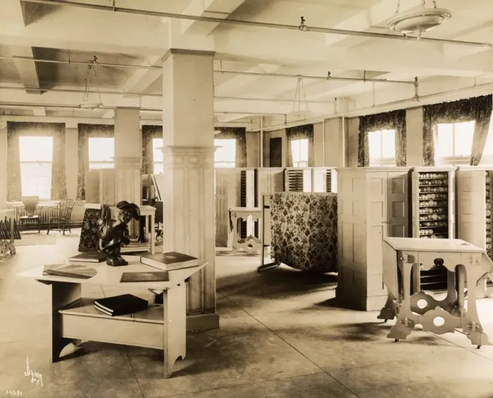 Framed Print : Wallpaper showroom, New York Framed Print : Wallpaper showroom, New York