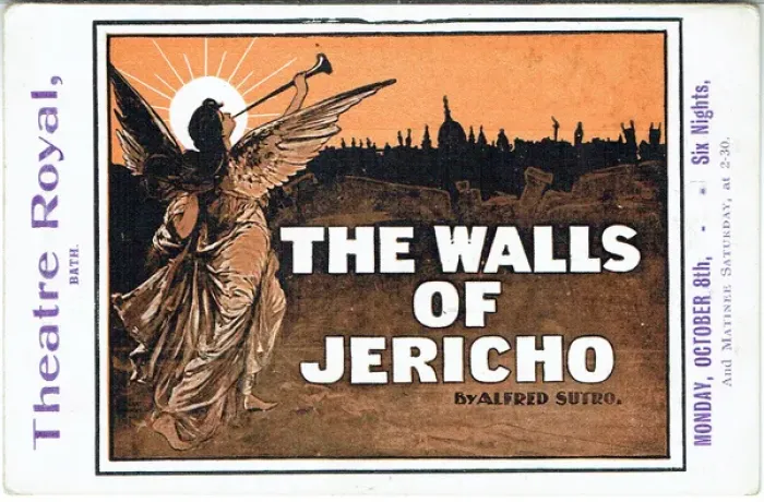 Framed Print : The Walls of Jericho by Alfred Sutro Framed Print : The Walls of Jericho by Alfred Sutro