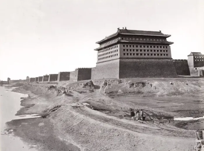 Framed Print : Walls of the Tartar city, Peking, Beijing Framed Print : Walls of the Tartar city, Peking, Beijing