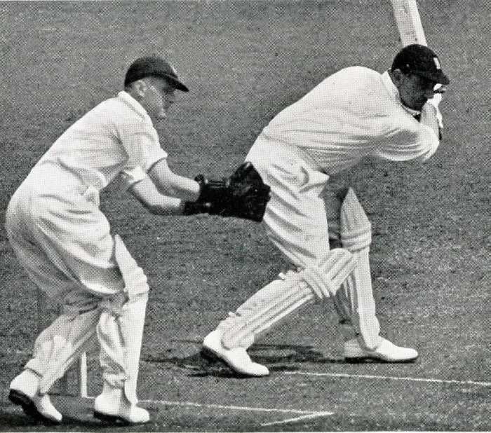 Framed Print : Wally Hammond hitting boundary off McCabe at Lords Framed Print : Wally Hammond hitting boundary off McCabe at Lords