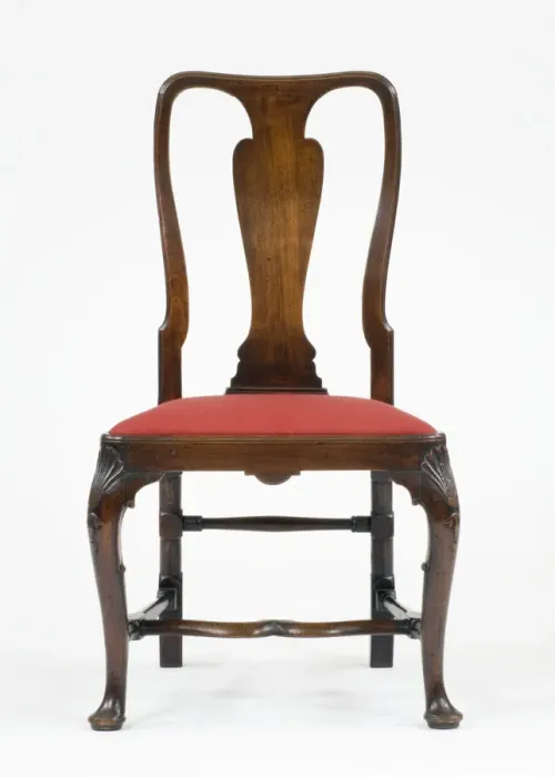 Framed Print : Walnut India-back chair Framed Print : Walnut India-back chair