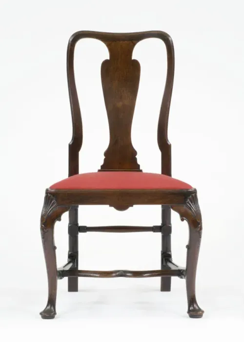 Framed Print : Walnut India-back chair Framed Print : Walnut India-back chair