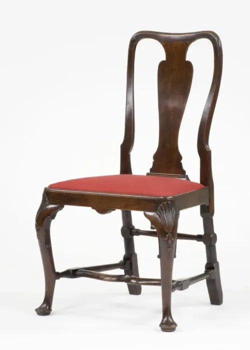 Framed Print : Walnut India-back chair Framed Print : Walnut India-back chair