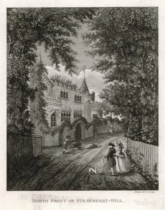 Framed Print : Walpole / Strawberry 1786 Framed Print : Walpole / Strawberry 1786