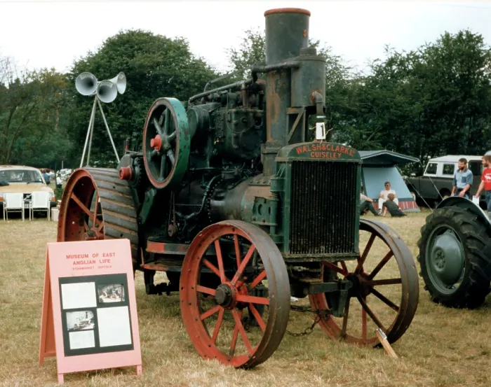 Framed Print : Walsh and Clark Victoria oil ploughing engine Framed Print : Walsh and Clark Victoria oil ploughing engine
