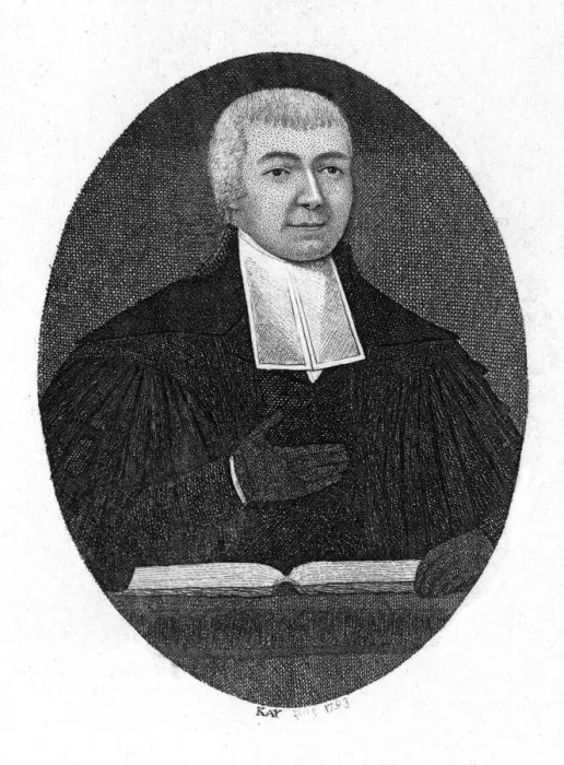 Framed Print : WALTER BUCHANAN Scottish churchman, depicted preaching with gloves on his hands - his Framed Print : WALTER BUCHANAN Scottish churchman, depicted preaching with gloves on his hands - his